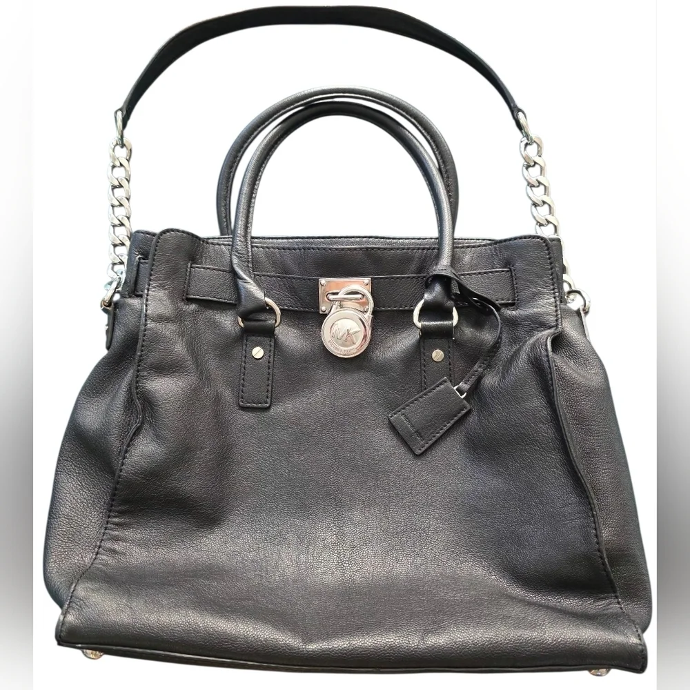 Michael Kors Black Hamilton Tote Bag